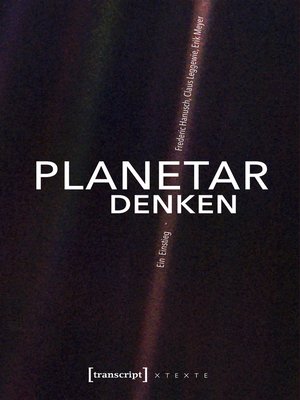 cover image of Planetar denken